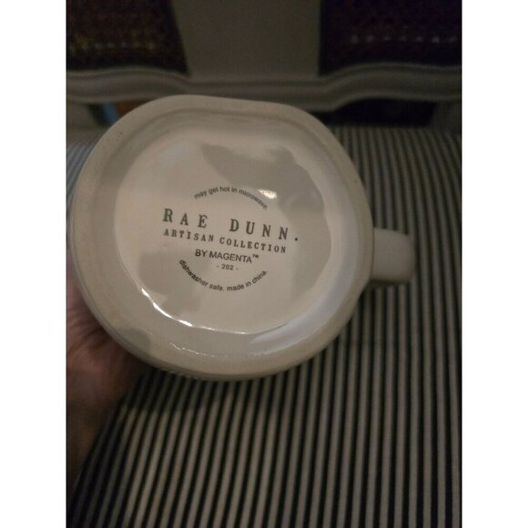 NWT Rae Dunn Halloween Spooky Skeleton Face Mug Double Sided - Picture 8 of 11